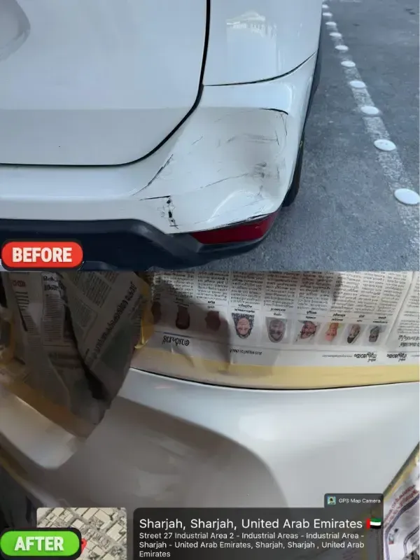 Why Sharjah drivers choose Alibdaa Alraqi Auto Care for car denting and painting