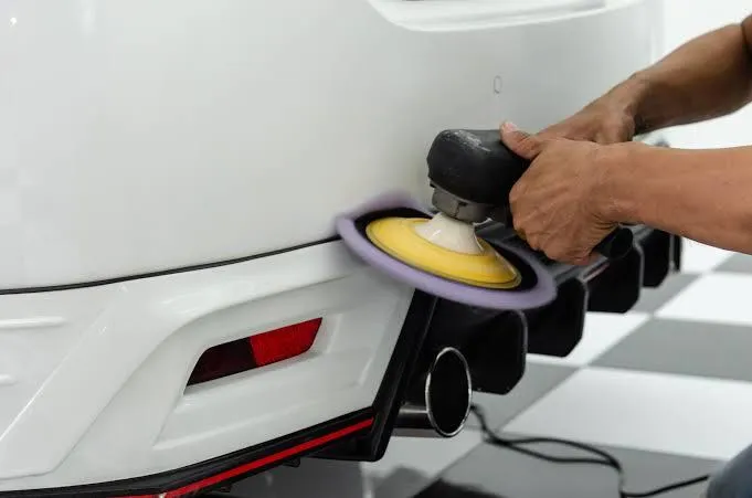 Car bumper polishing service Sharjah